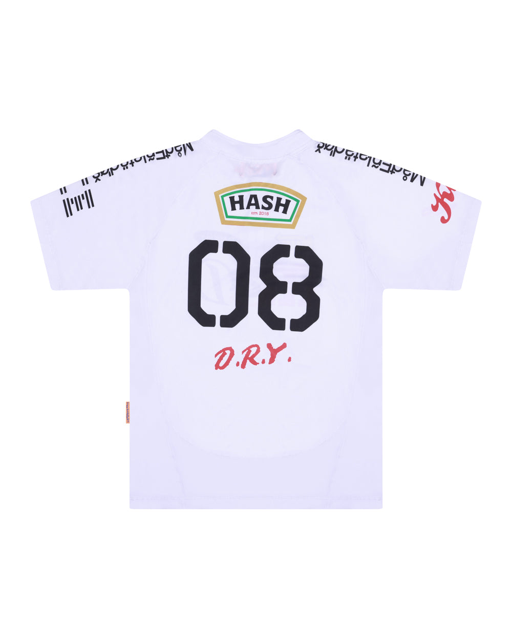 JERSEY HALF ZIP (BRANCA)