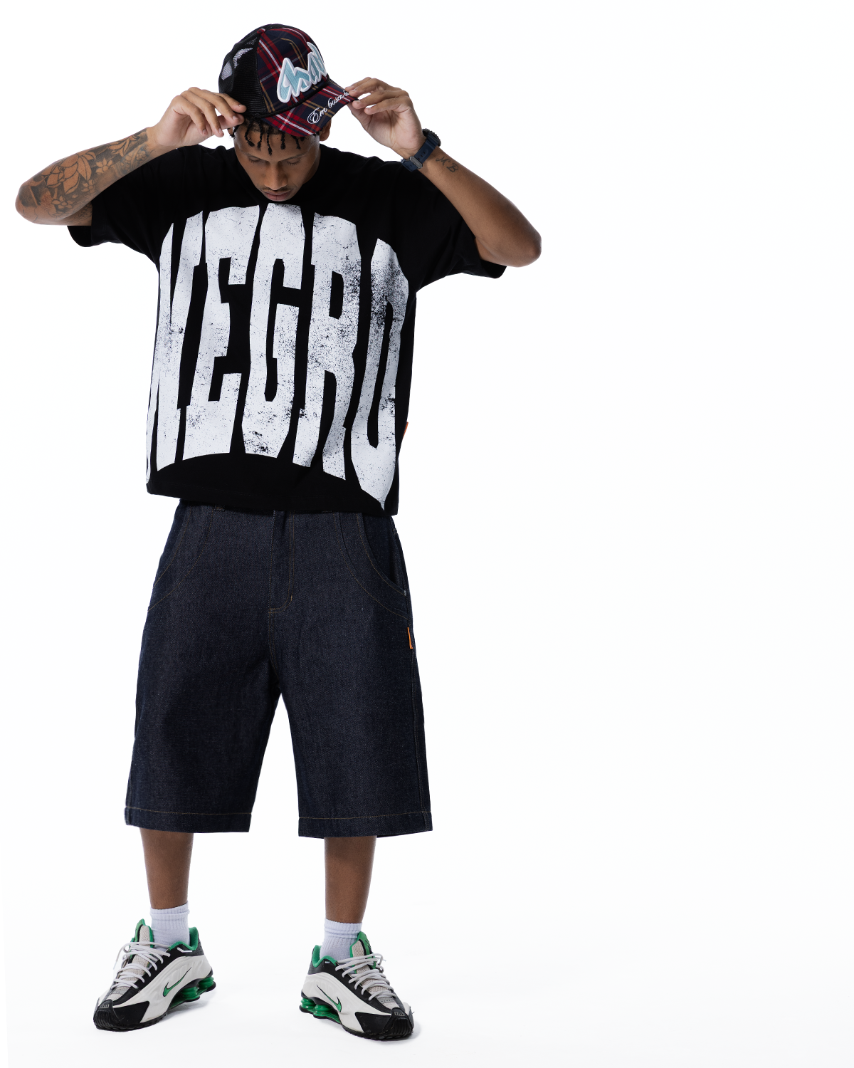 CAMISETA NEGRO (PRETO)