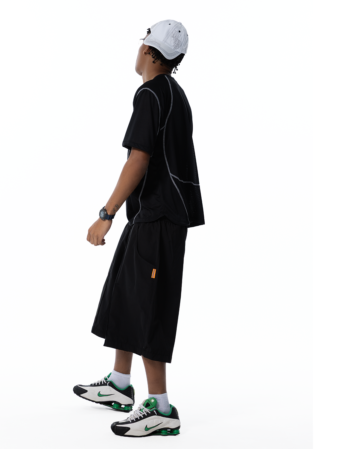 BERMUDA COM VINCO (PRETO)