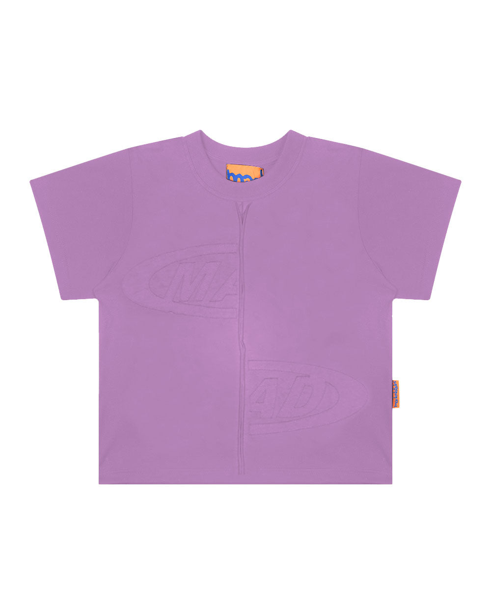 BABY TEE PORTAL BORDADO (ROSA CHOQUE)