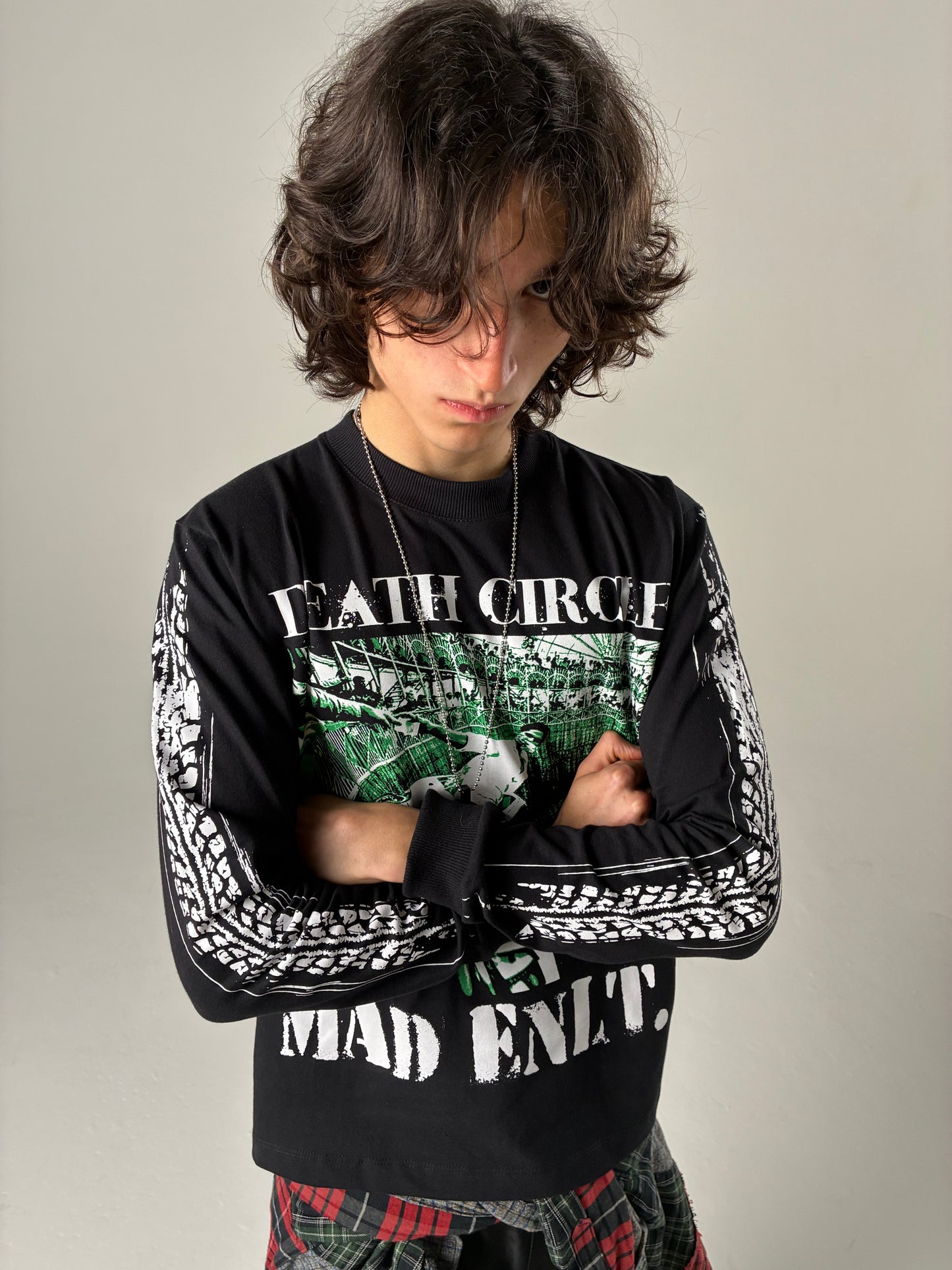 LONGSLEEVE - DEATH CIRCLE (PRETO)