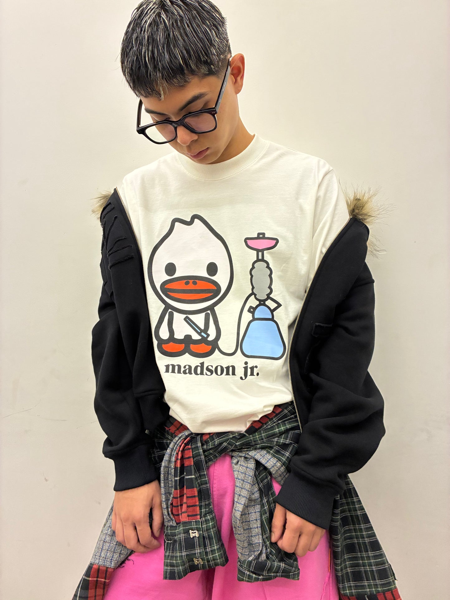 CAMISETA MADSON JR. TABACARIA (OFF-WHITE)