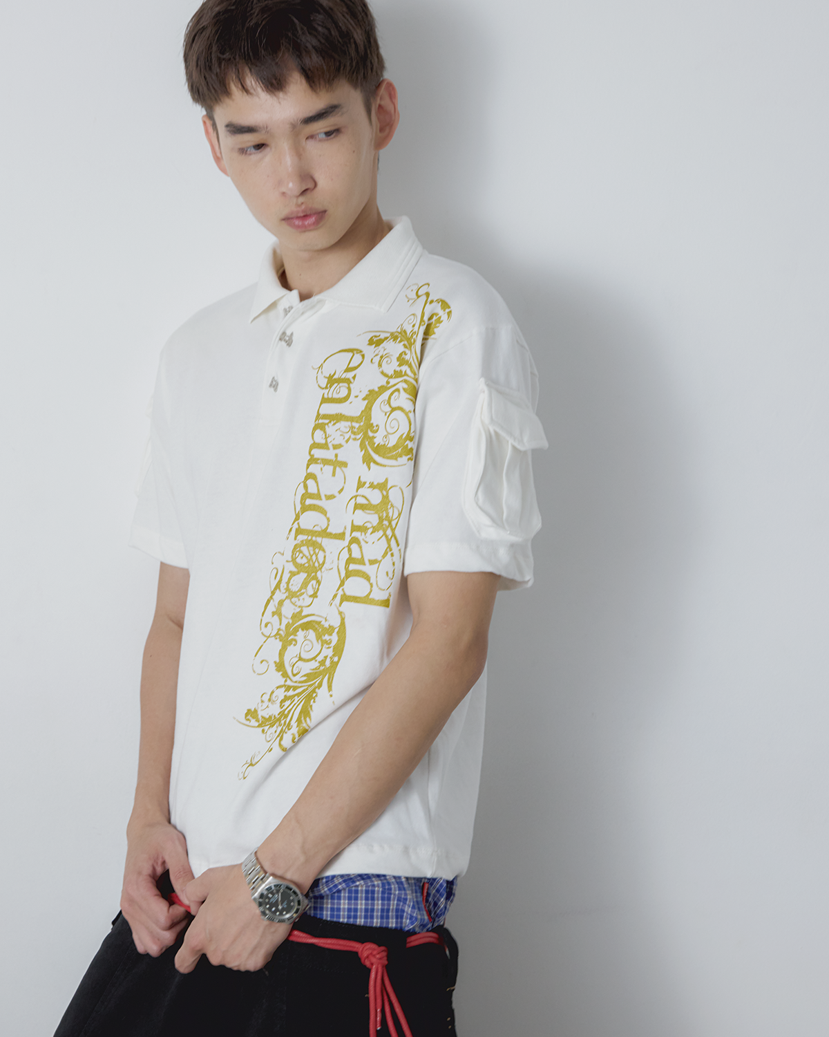 POLO MAD GOLD (OFF WHITE)