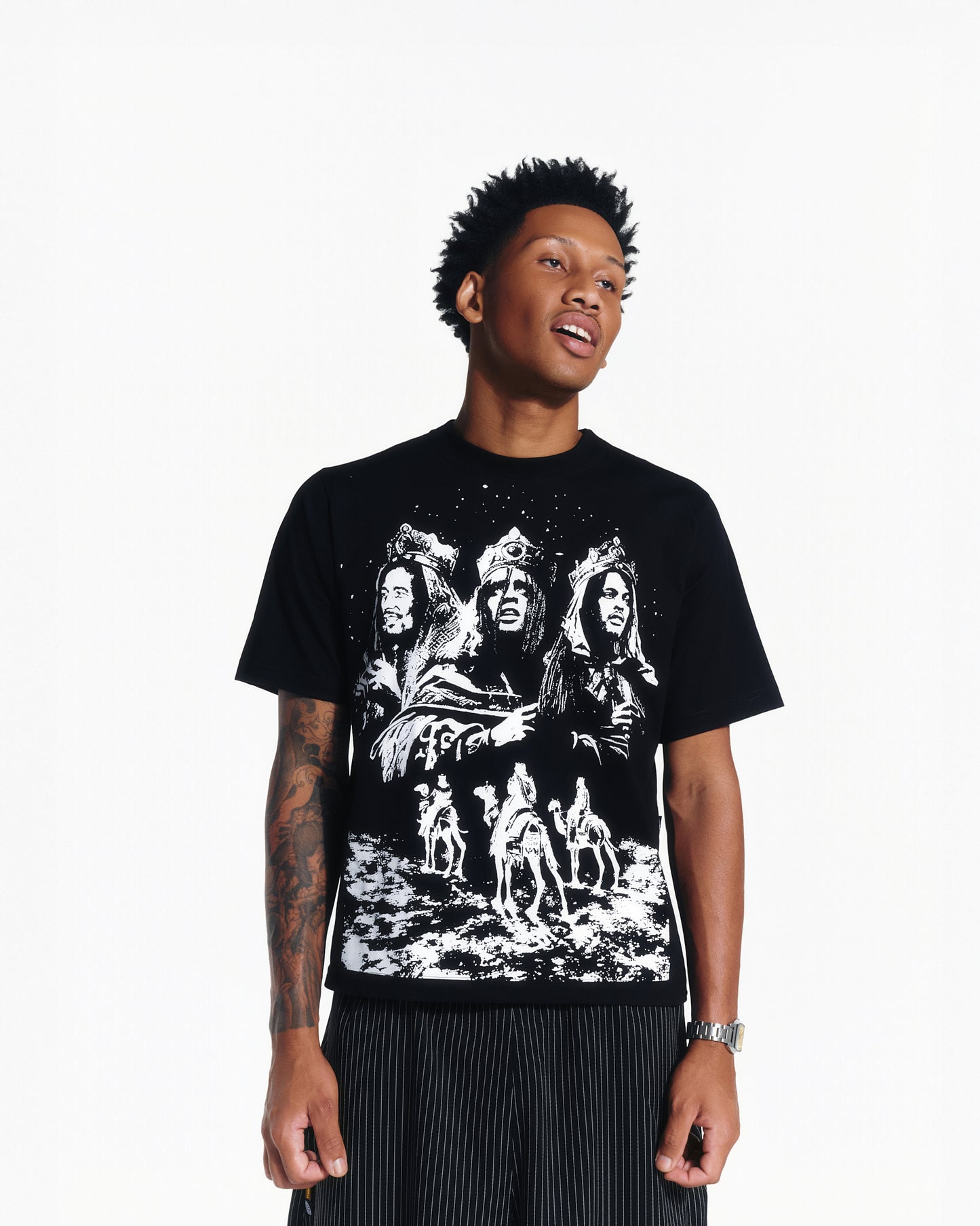 CAMISETA 3 REIS MAGOS (PRETA)
