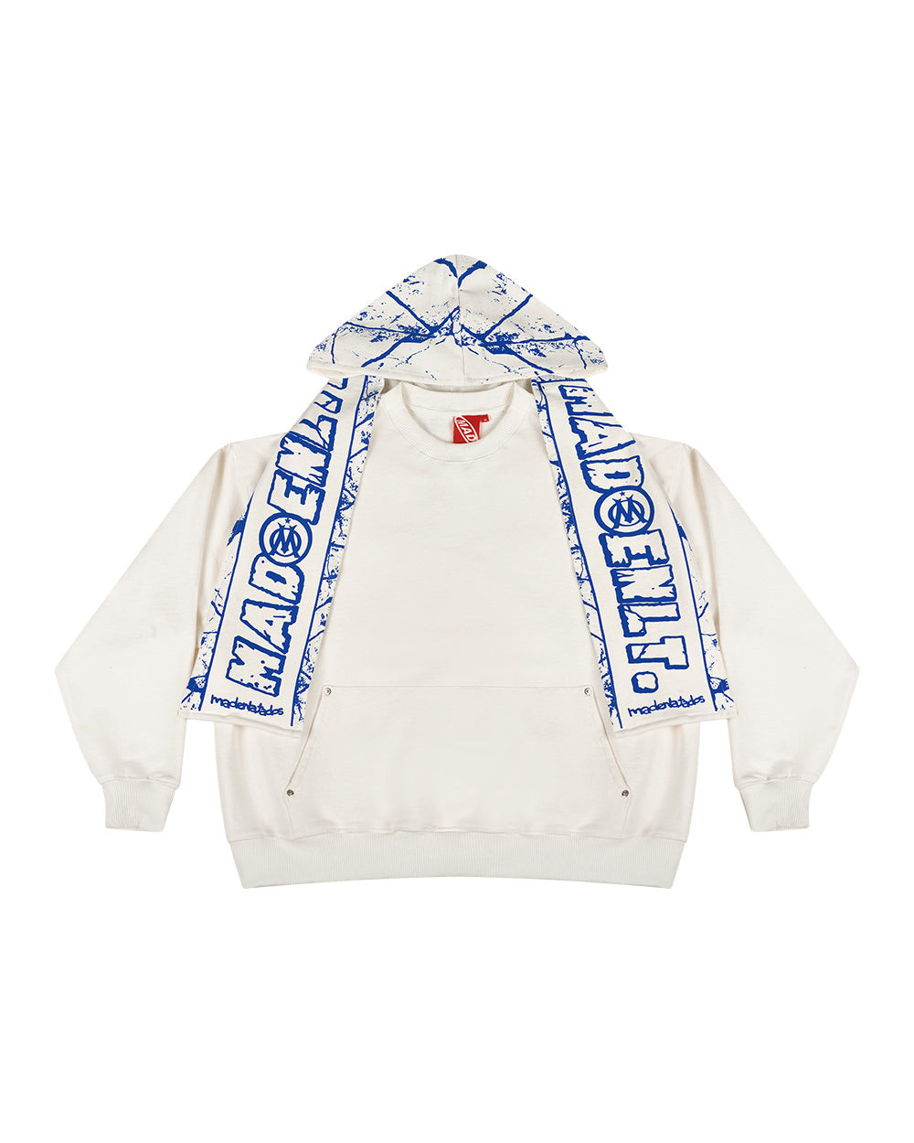 MOLETOM DURAG DE BRUXO CACHECOL DE TIME OFF WHITE