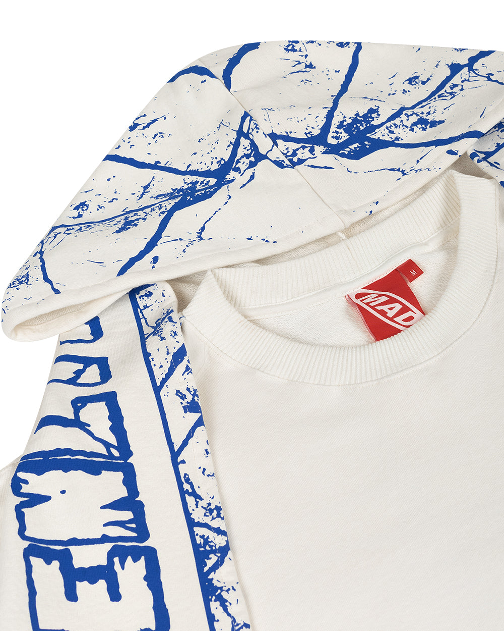 MOLETOM DURAG DE BRUXO CACHECOL DE TIME OFF WHITE