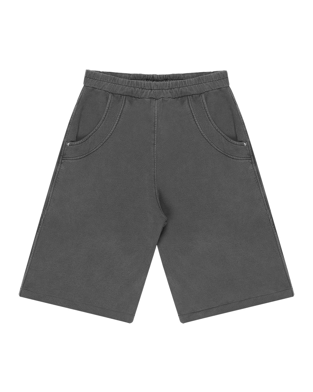 BERMUDA MOLETINHO DOUBLE HAND PRETO