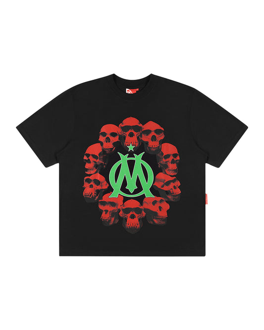 CAMISETA O CICLO DA MAD PRETA