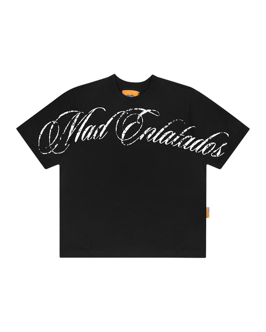 CAMISETA CURSIVA (PRETO)