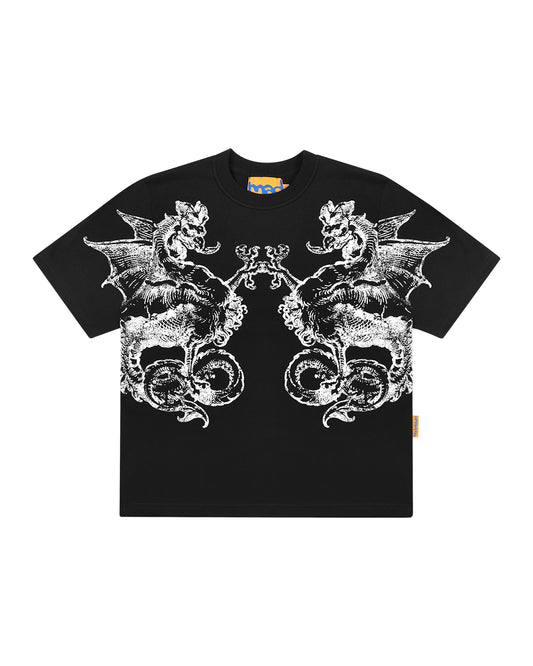 CAMISETA PENTE EXTENDIDO (PRETO)