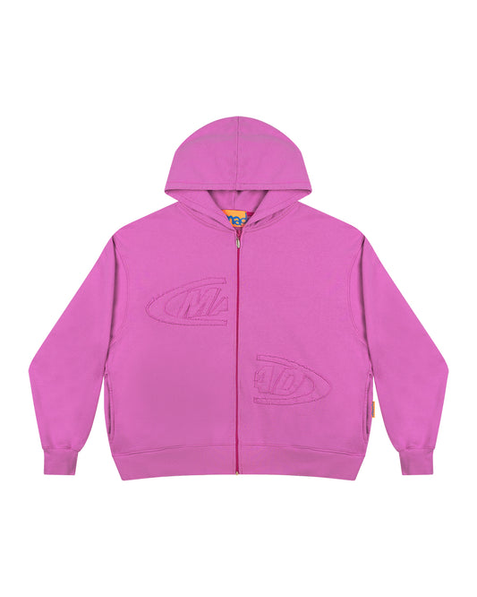 BLUSA MOLETOM PORTAL BORDADO (ROSA)
