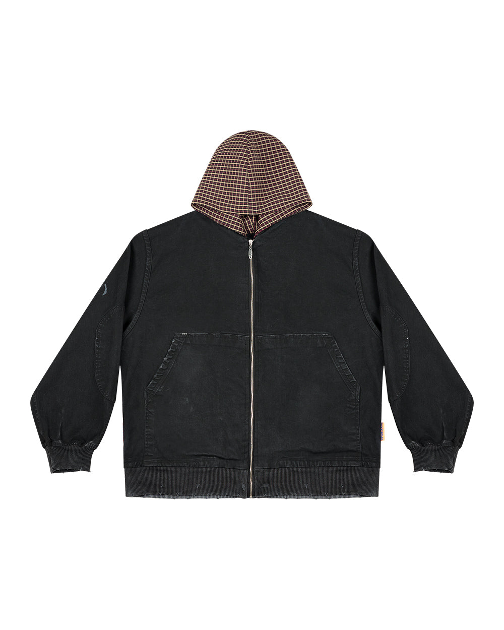 JAQUETA BOMBER CURSIVA (PRETO)