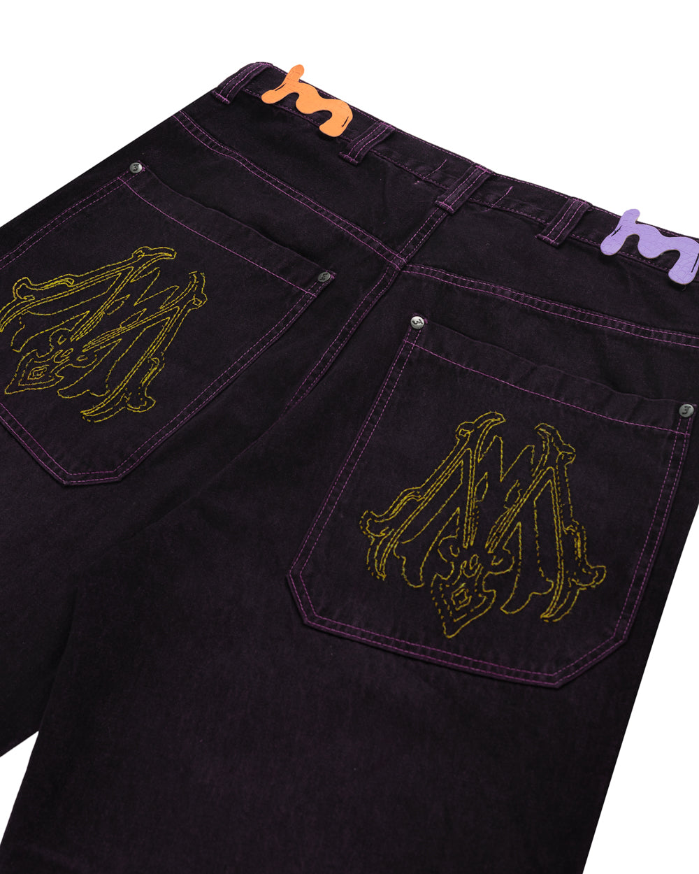 CALÇA JEANS ASAS (LILÁS)