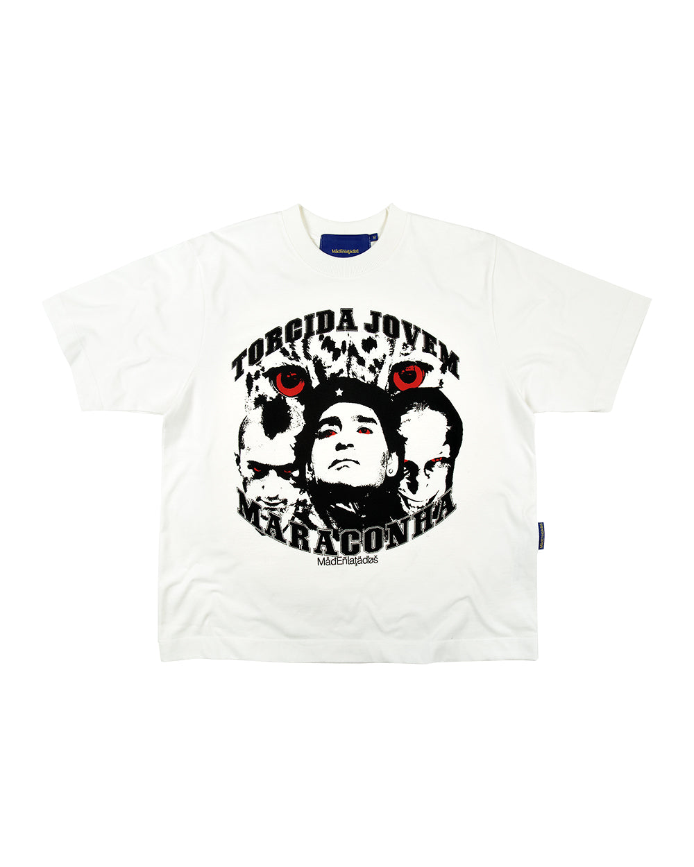 CAMISETA TORCIDA MARACONHA (OFF WHITE)