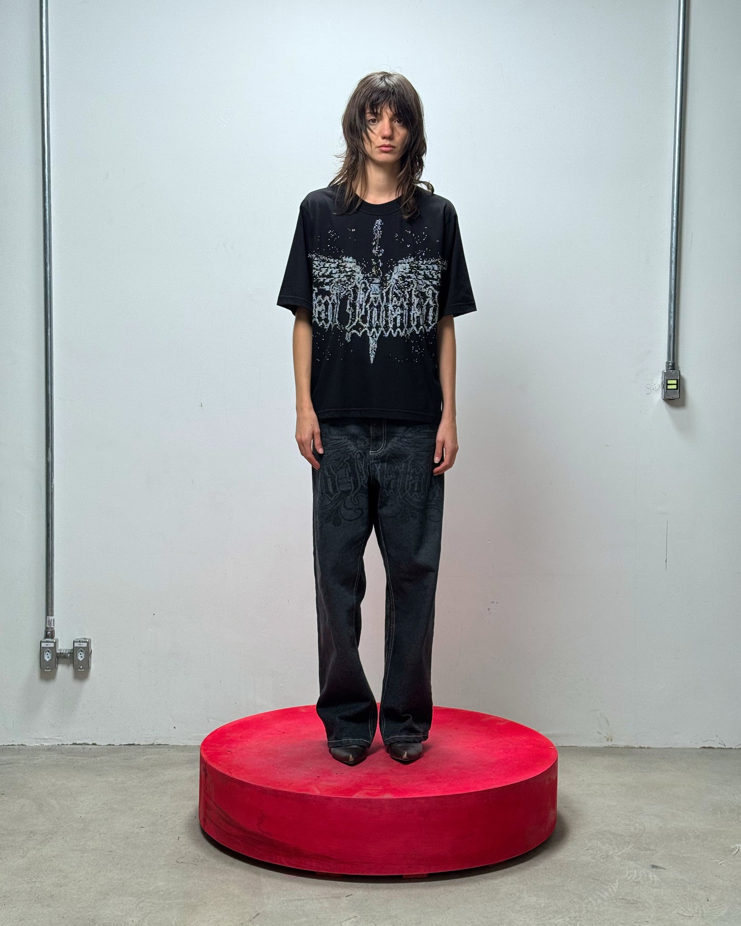 CAMISETA PARTÍCULAS (PRETO)