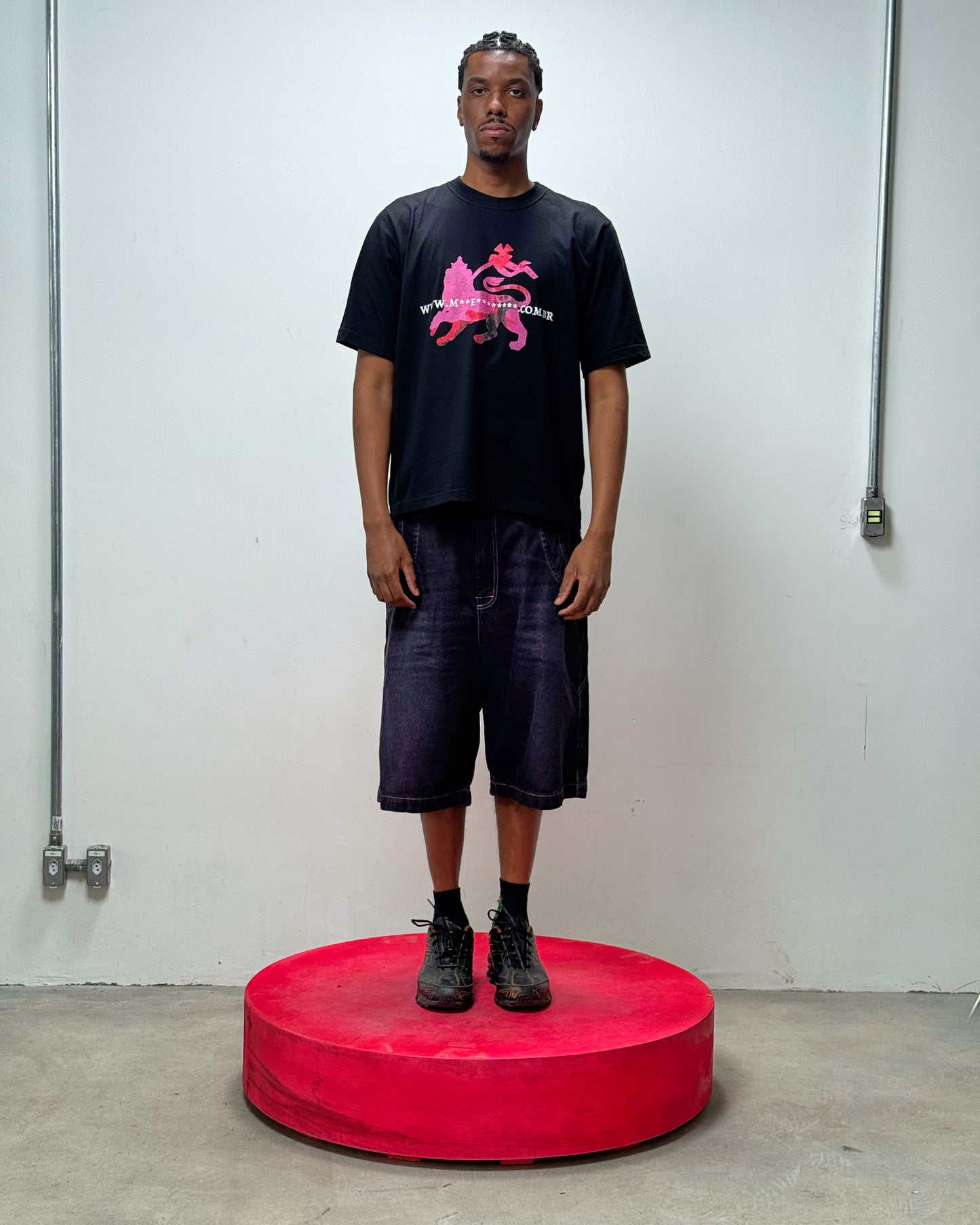 CAMISETA BOMBOCLAT VALENTINE (PRETO)