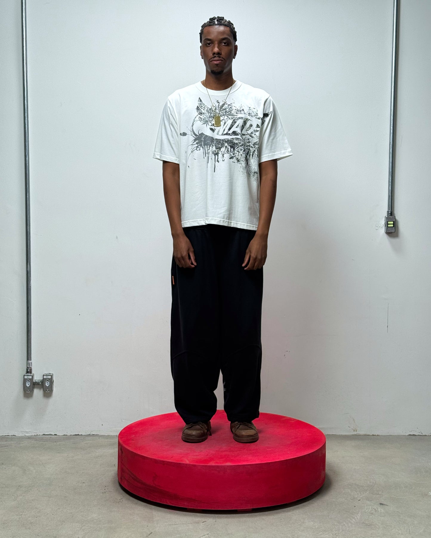 CAMISETA PARTÍCULAS (OFF-WHITE)