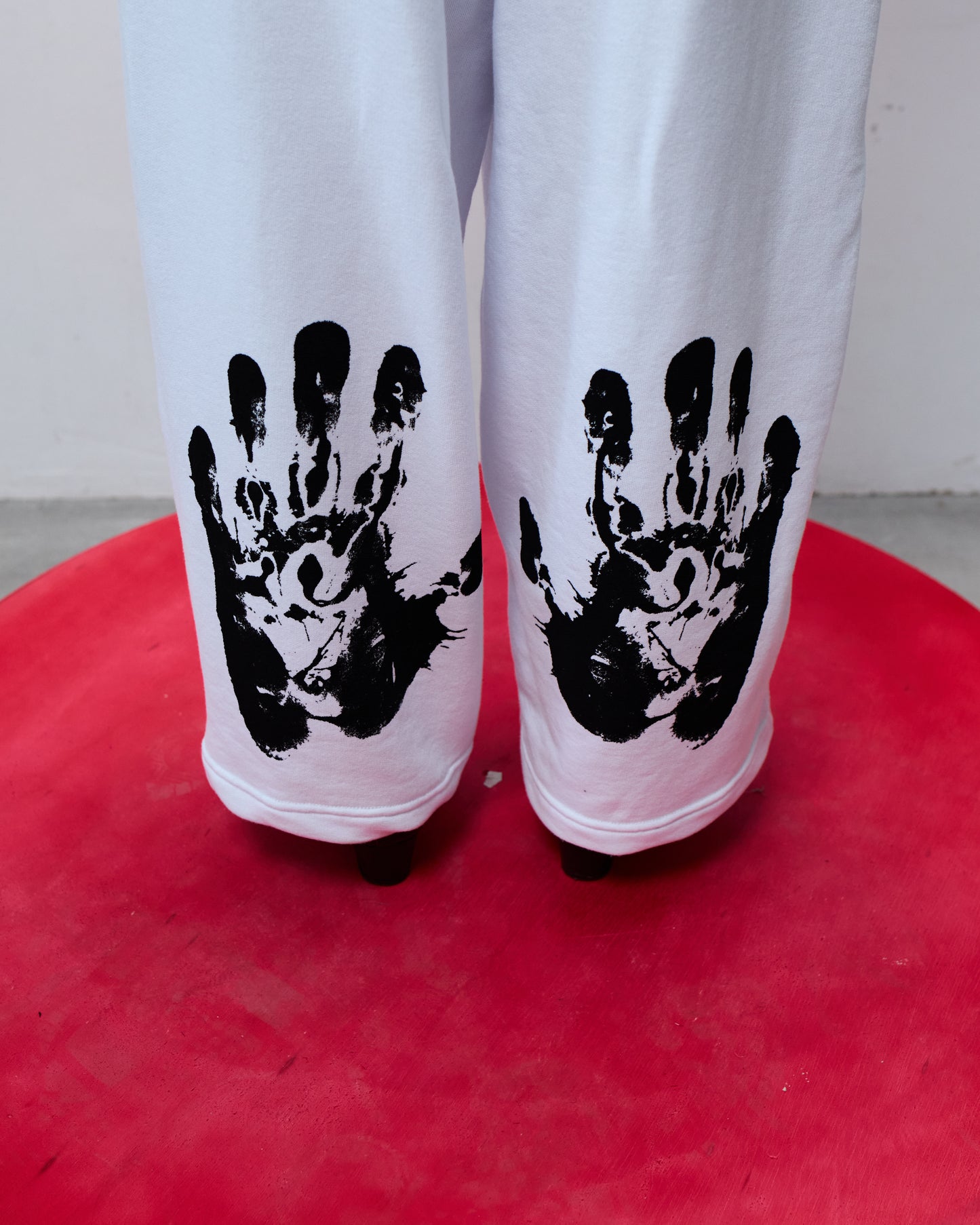 CALÇA MOLETOM KIT DNA (BRANCO)