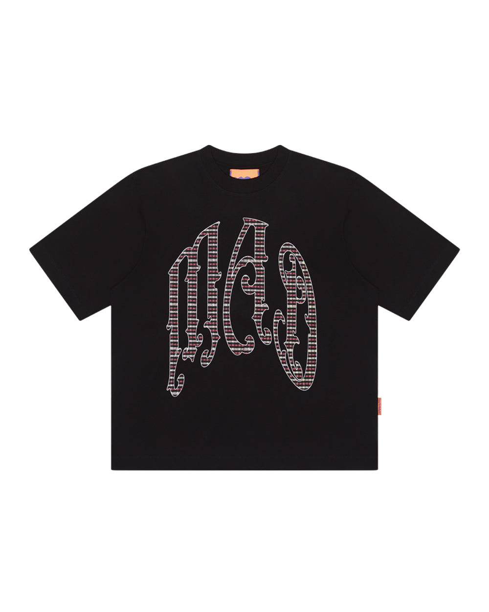 CAMISETA XADREZ VERMELHO (PRETO)