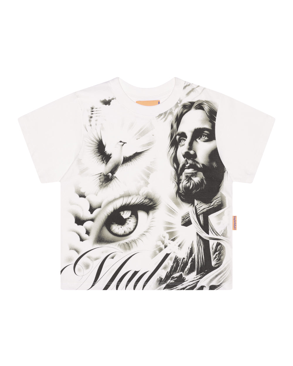 BABY TEE SANGUE DO CORDEIRO (OFF WHITE)