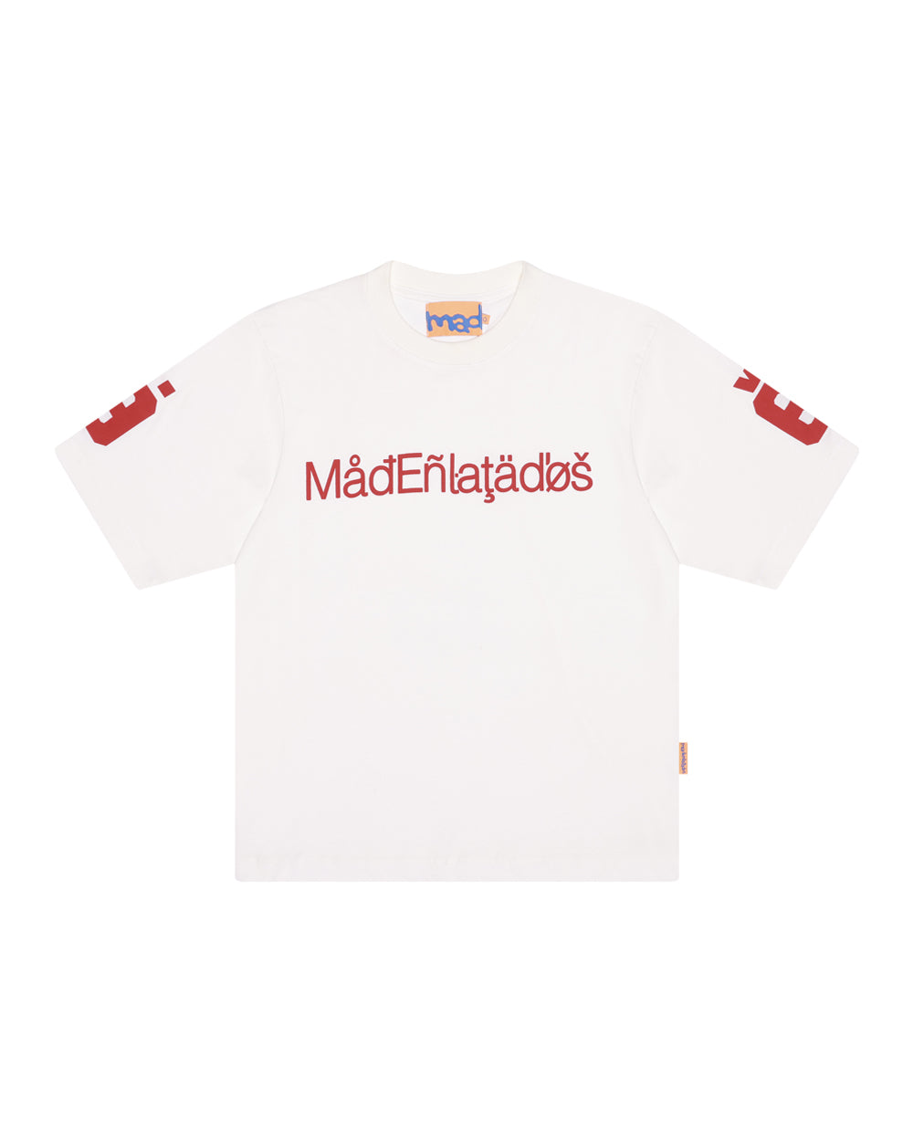 CAMISETA MAD CARACTERE (OFF WHITE)