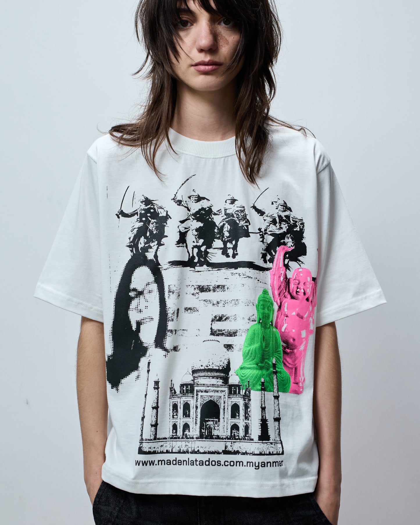 CAMISETA MYANMAR (OFF-WHITE)