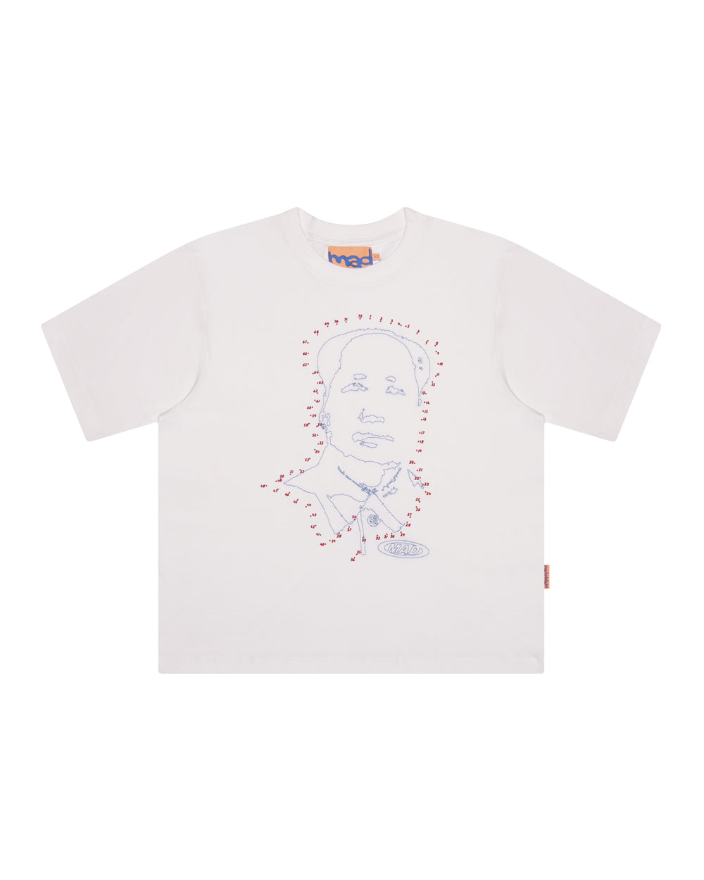 CAMISETA LIGUE OS PONTOS (OFF WHITE)