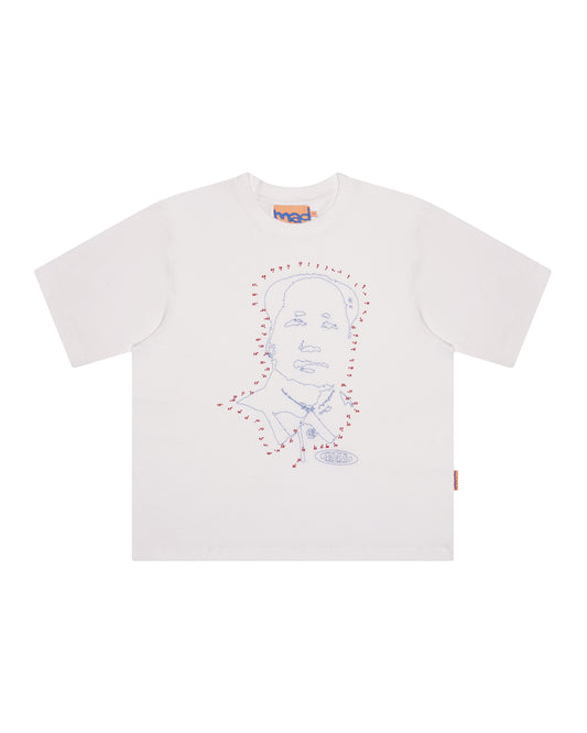 CAMISETA LIGUE OS PONTOS (OFF WHITE)