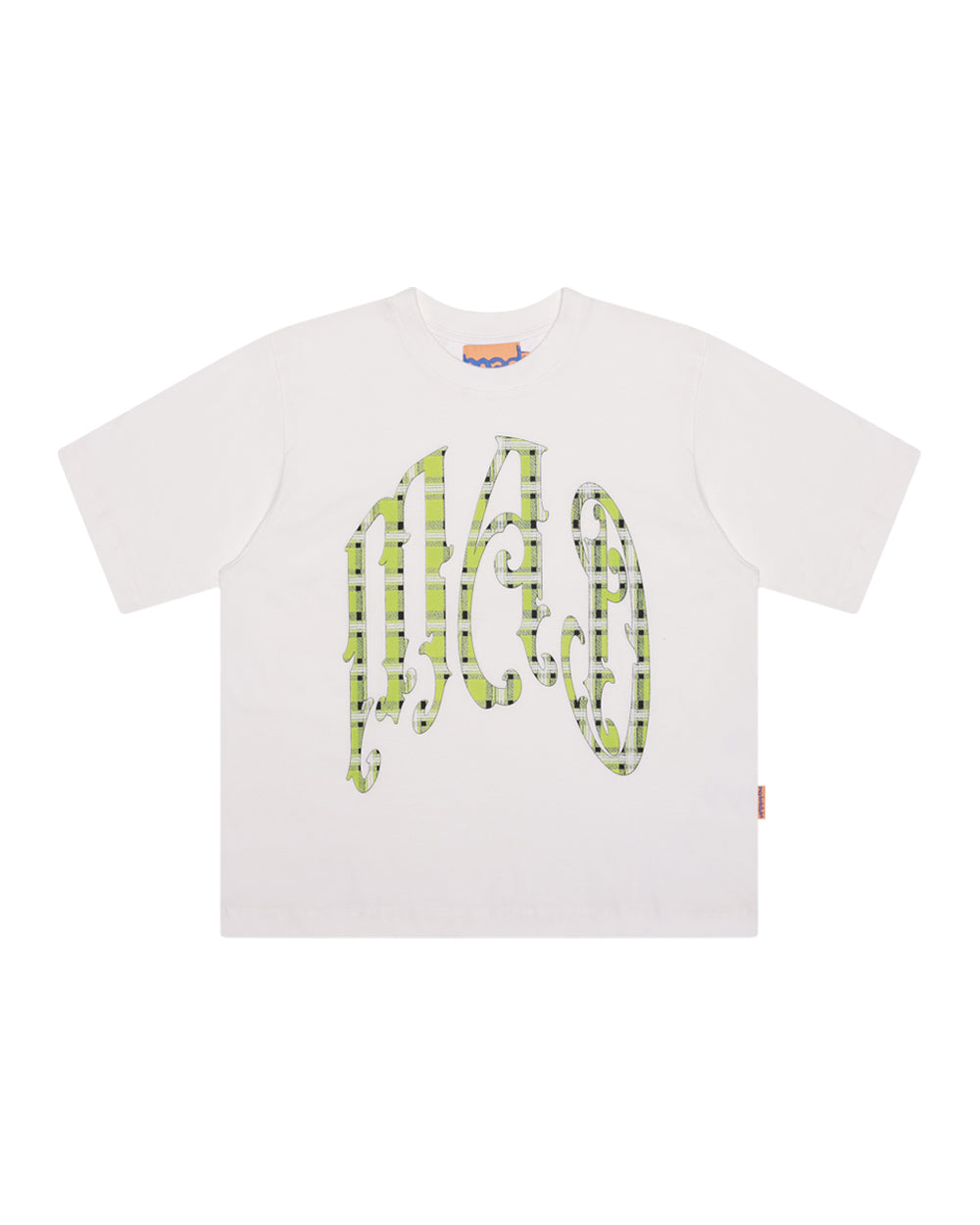 CAMISETA XADREZ VERDE (OFF WHITE)