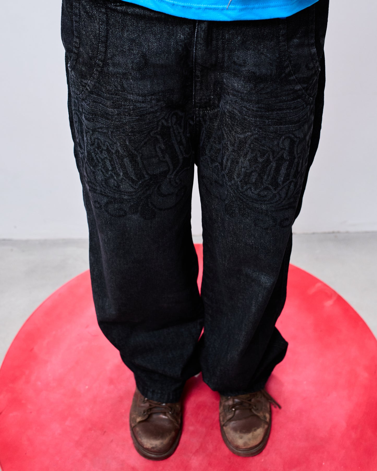 CALÇA JEANS ASAS (PRETO)