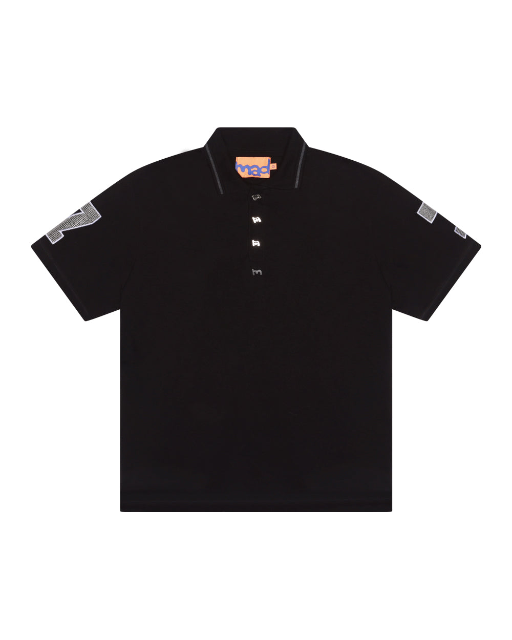 CAMISETA POLO 77 (PRETO)