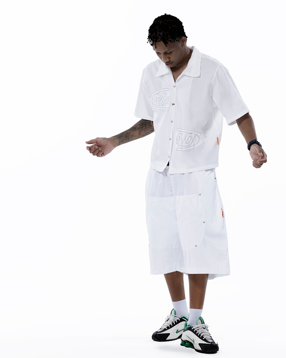 CAMISA PORTAL BORDADA (BRANCO)