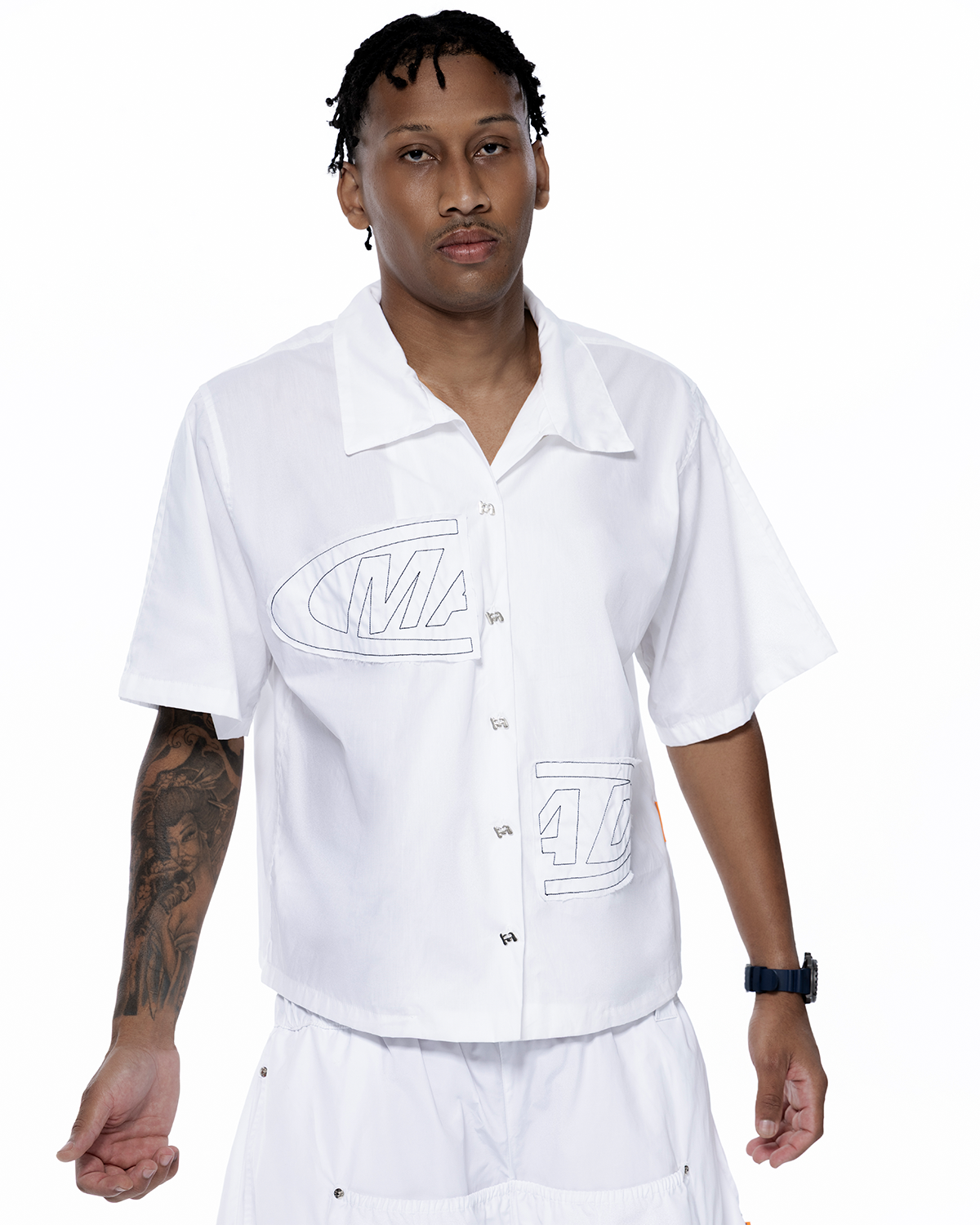 CAMISA PORTAL BORDADA (BRANCO)