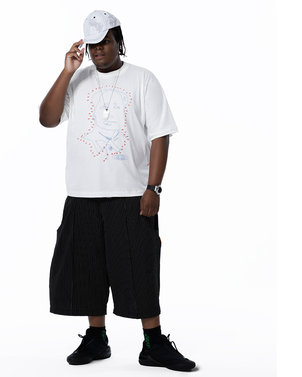 CAMISETA LIGUE OS PONTOS (OFF WHITE)