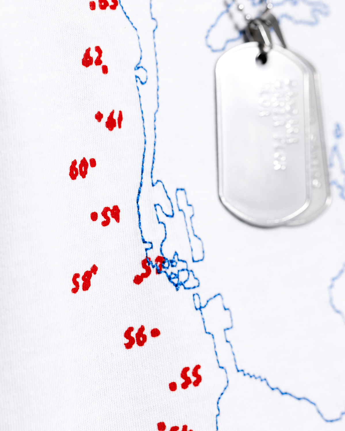 CAMISETA LIGUE OS PONTOS (OFF WHITE)