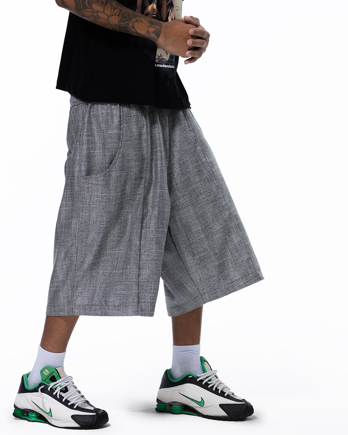 BERMUDA VINCO LUREX (PRETO)