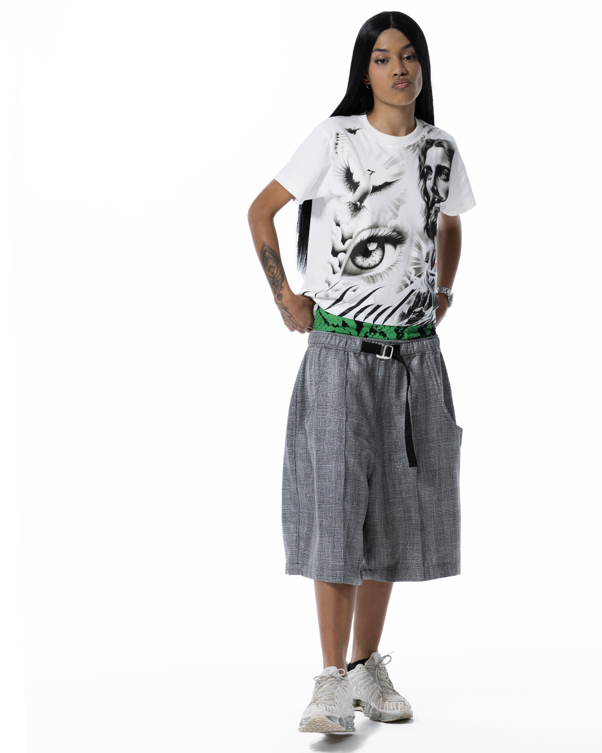 BABY TEE SANGUE DO CORDEIRO (OFF WHITE)