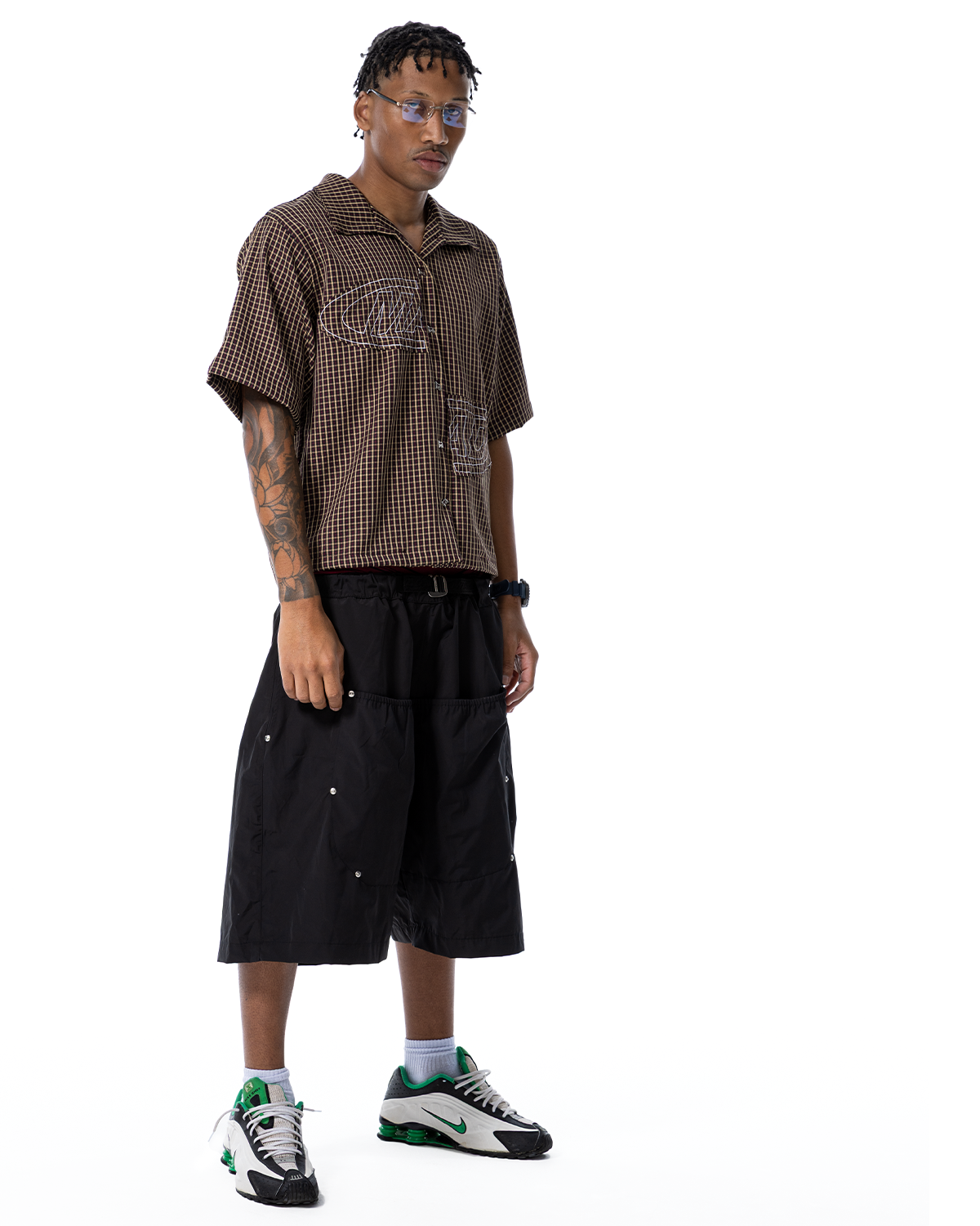 CAMISA PORTAL BORDADA  (VERMELHO)
