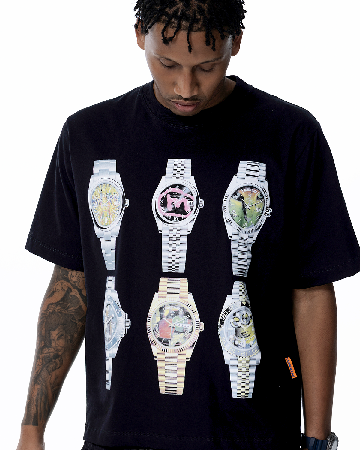 CAMISETA ROLI (PRETO)