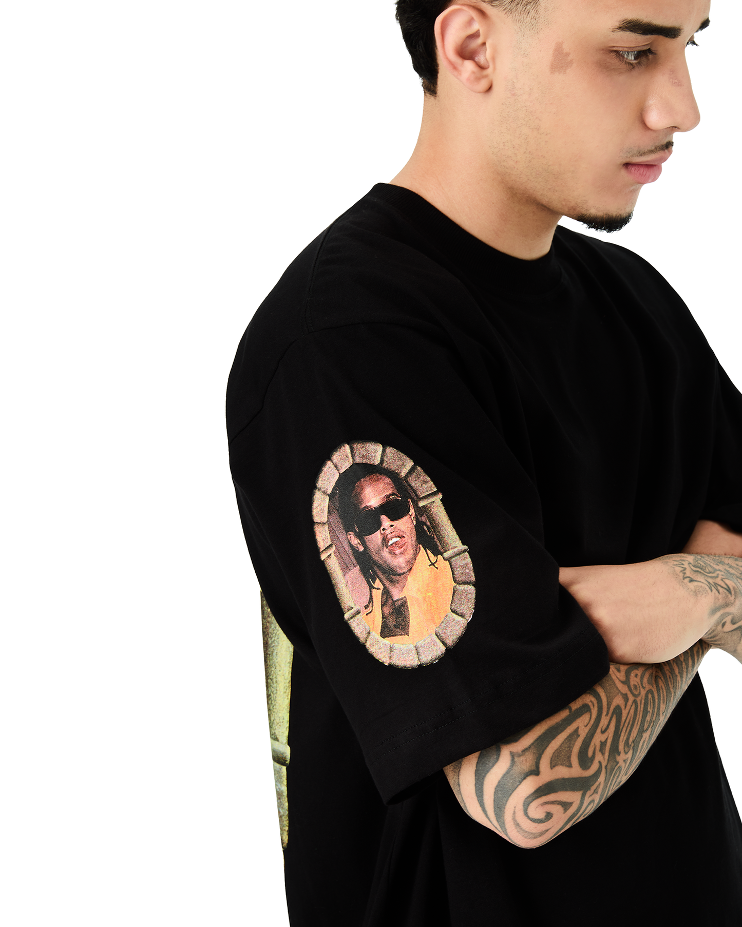 CAMISETA MASMORRA (PRETA)