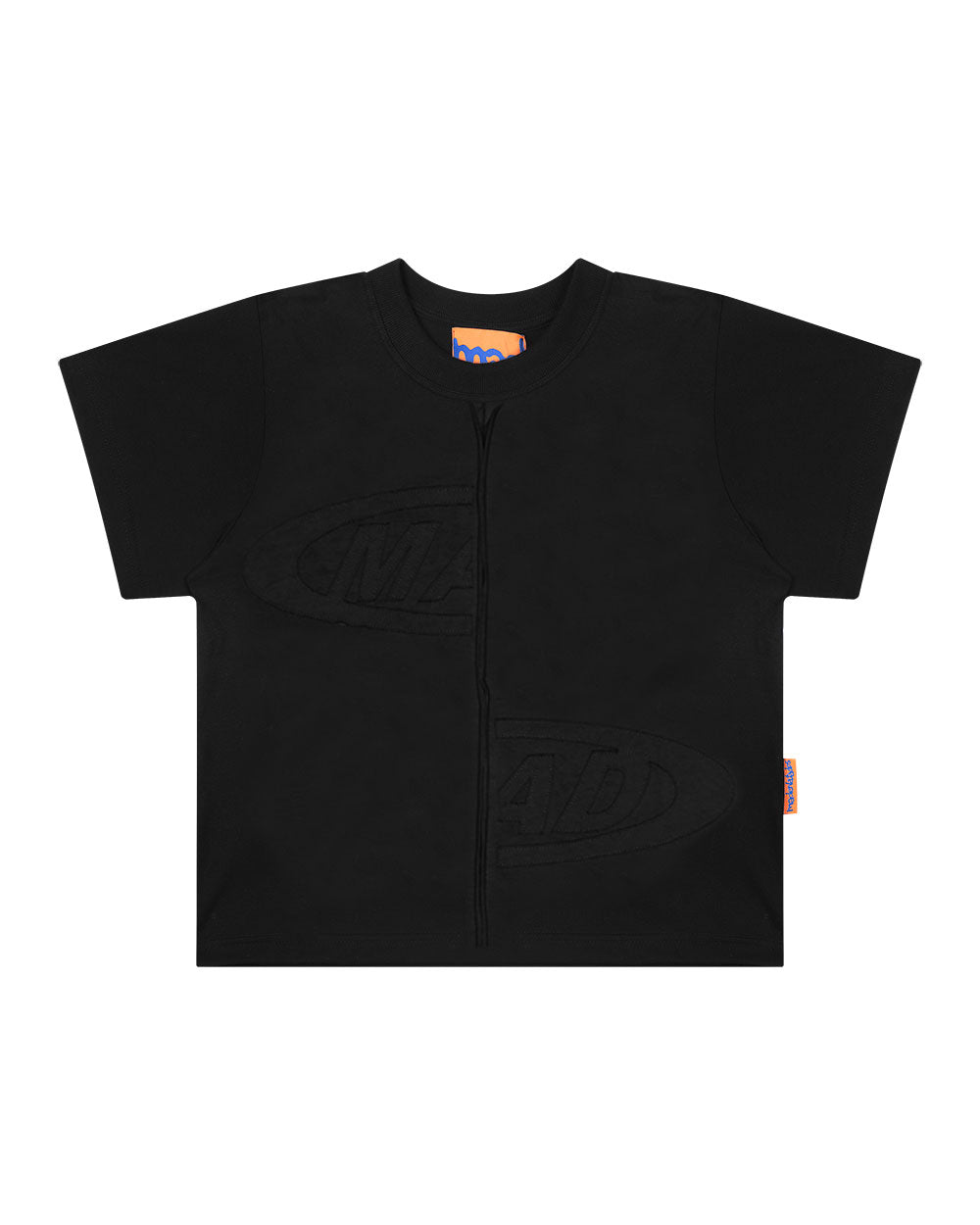 BABY TEE PORTAL BORDADO (PRETO)