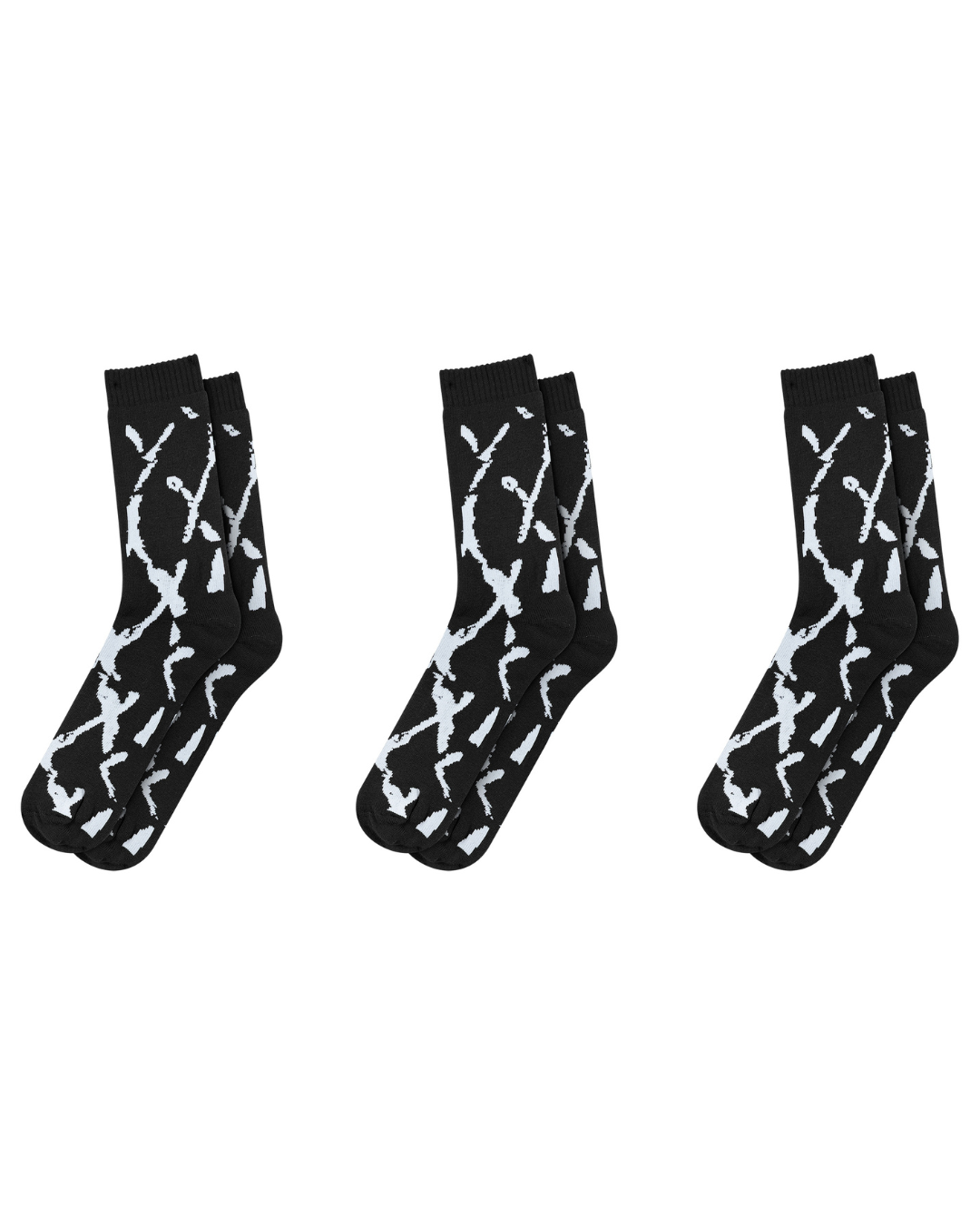 PACK 3 PARES DE MEIA MAD ENLATADOS (GRADIL)