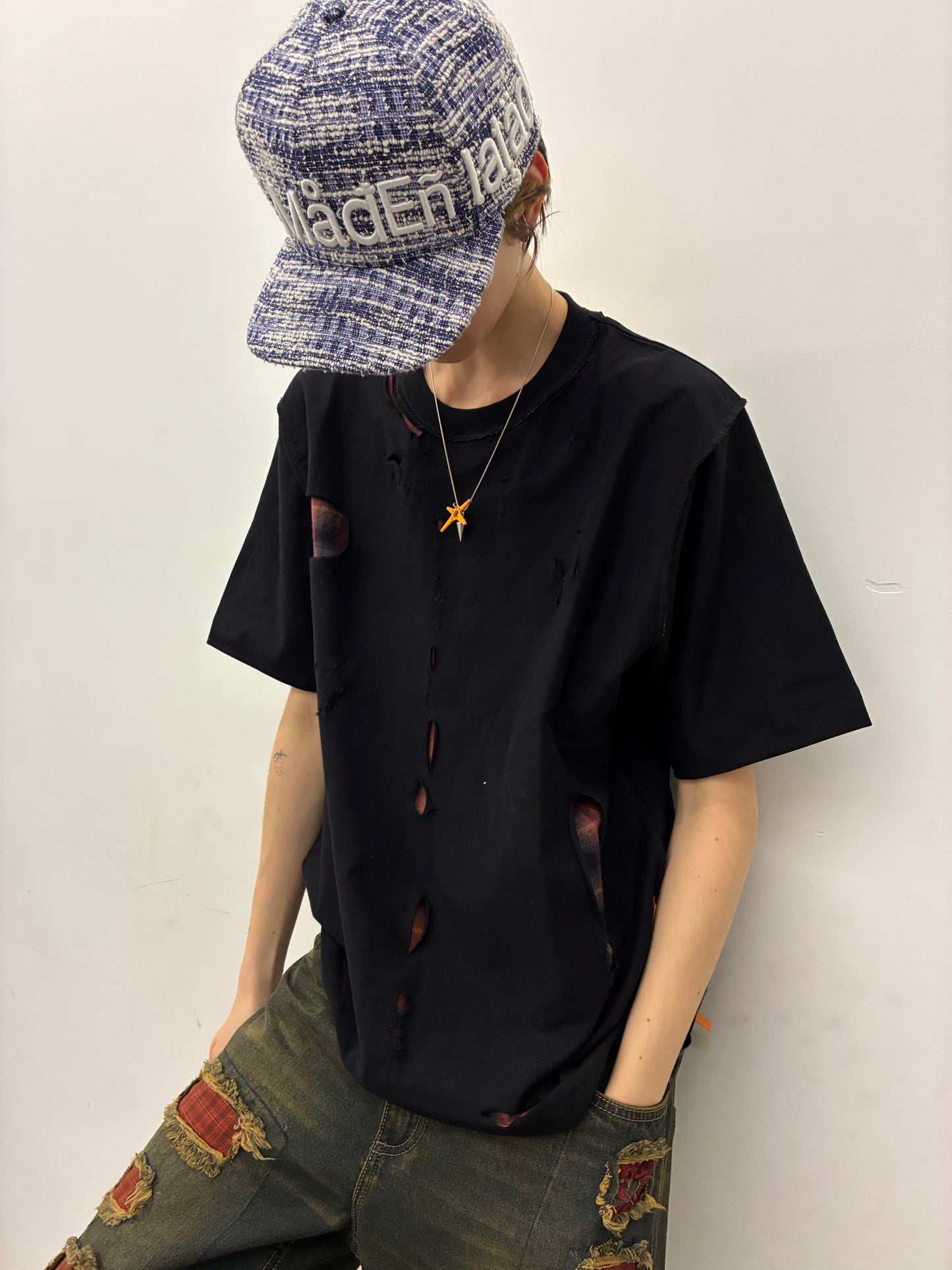 CAMISETA ESCAMAS (PRETO)