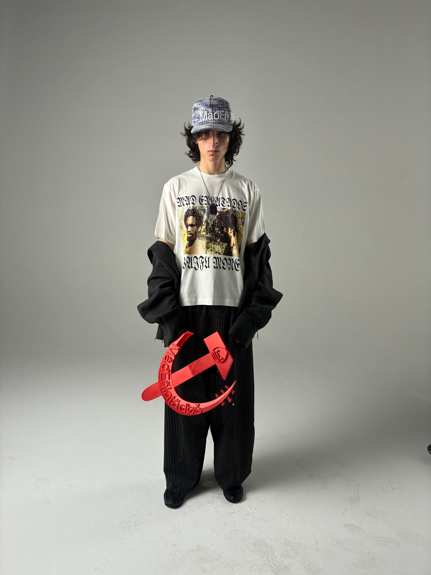 CAMISETA WAIFU MONEY (OFF-WHITE)