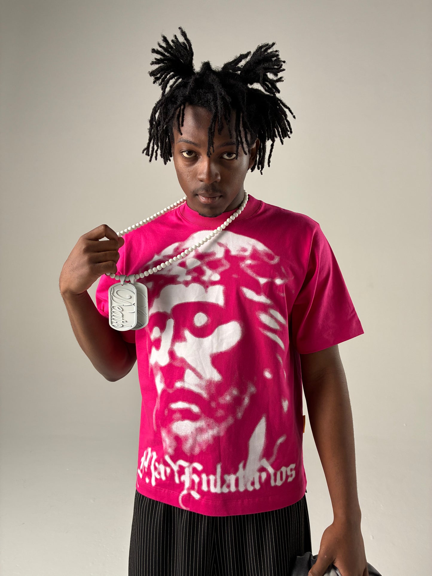 CAMISETA JESUS AIR (ROSA)
