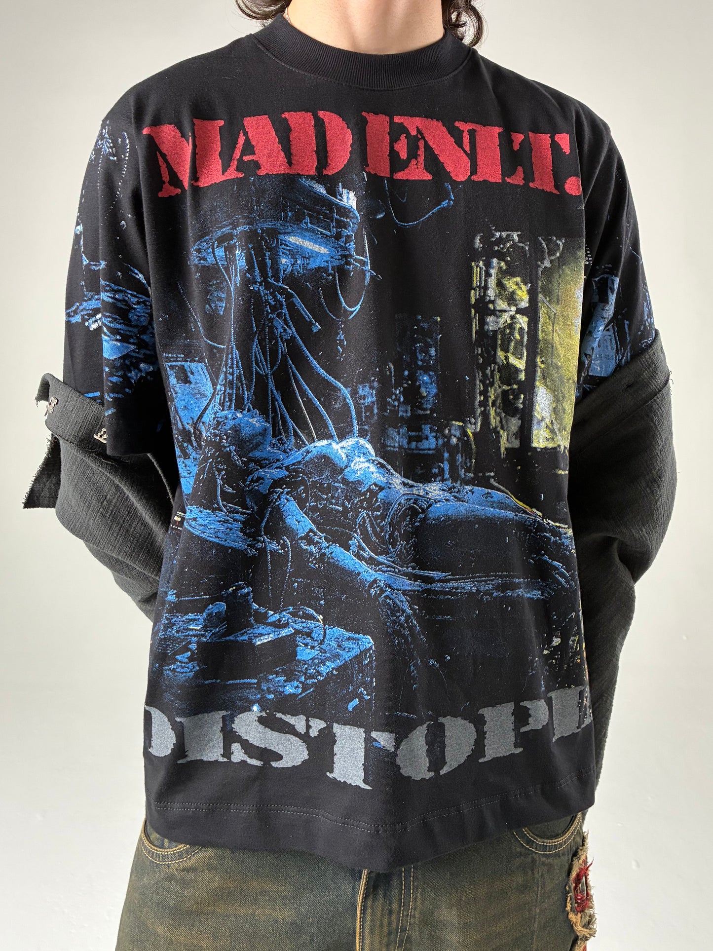 CAMISETA MOTOKO (PRETO)