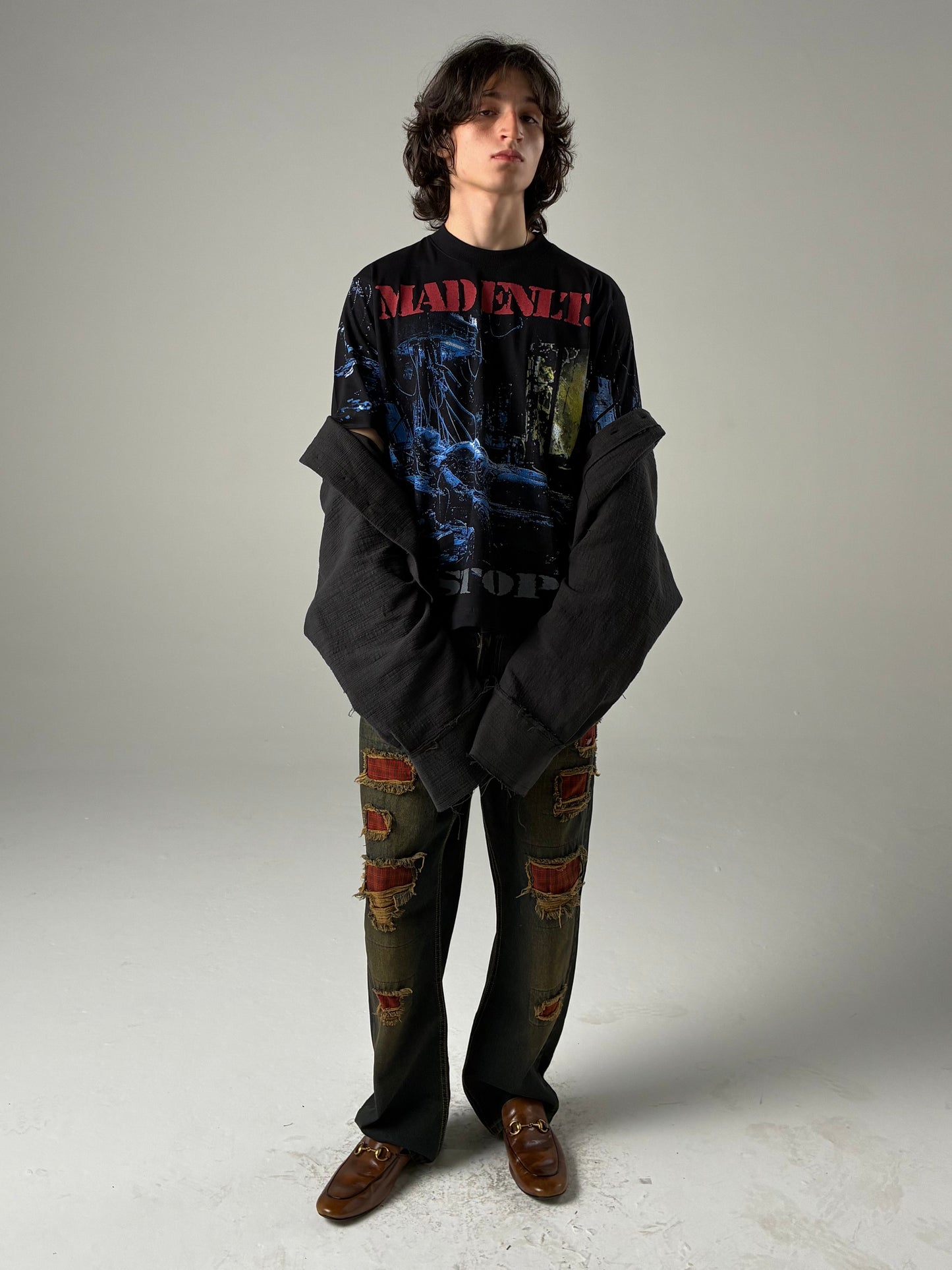 CAMISETA MOTOKO (PRETO)