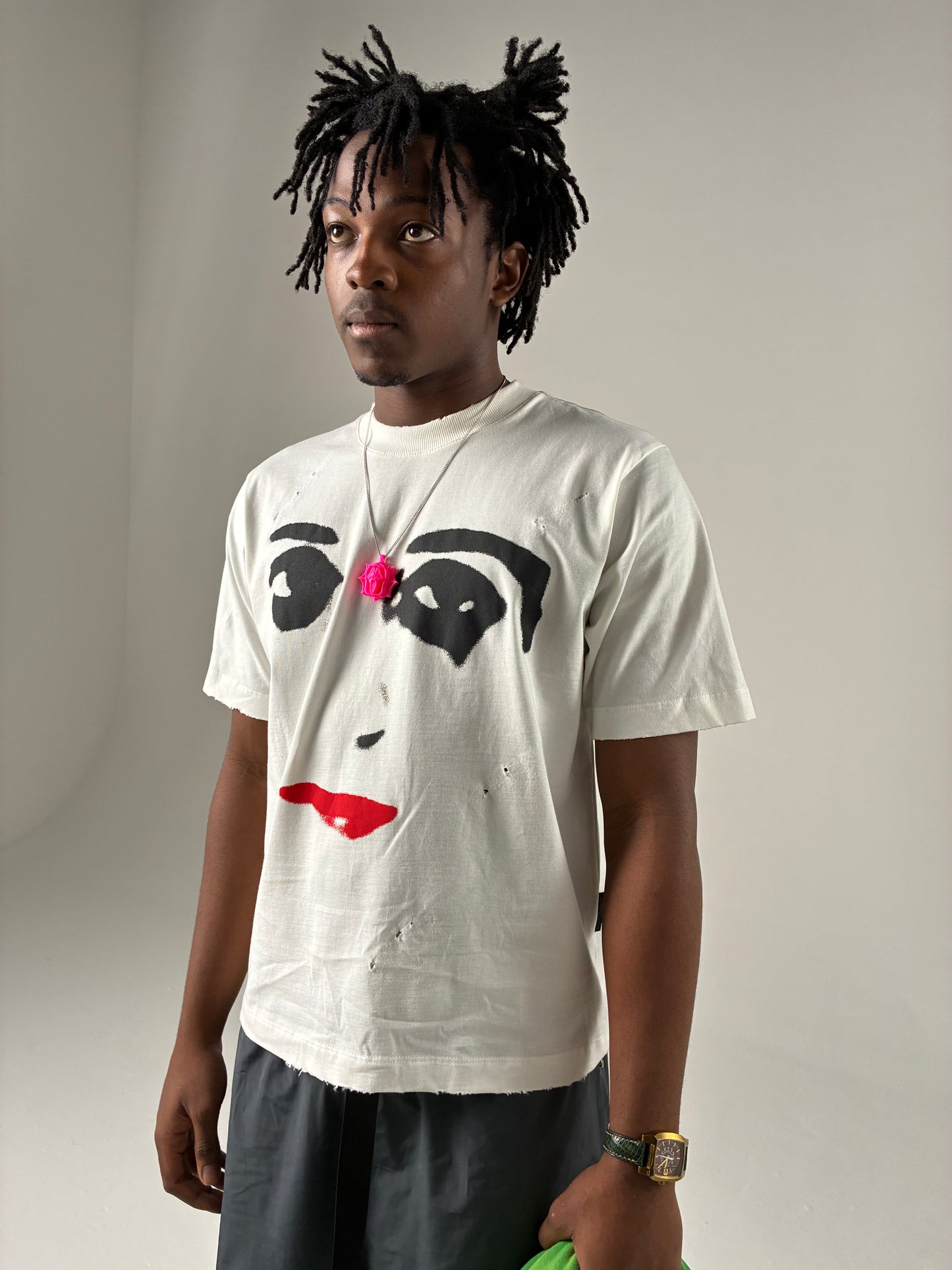 CAMISETA FACE (OFF-WHITE)