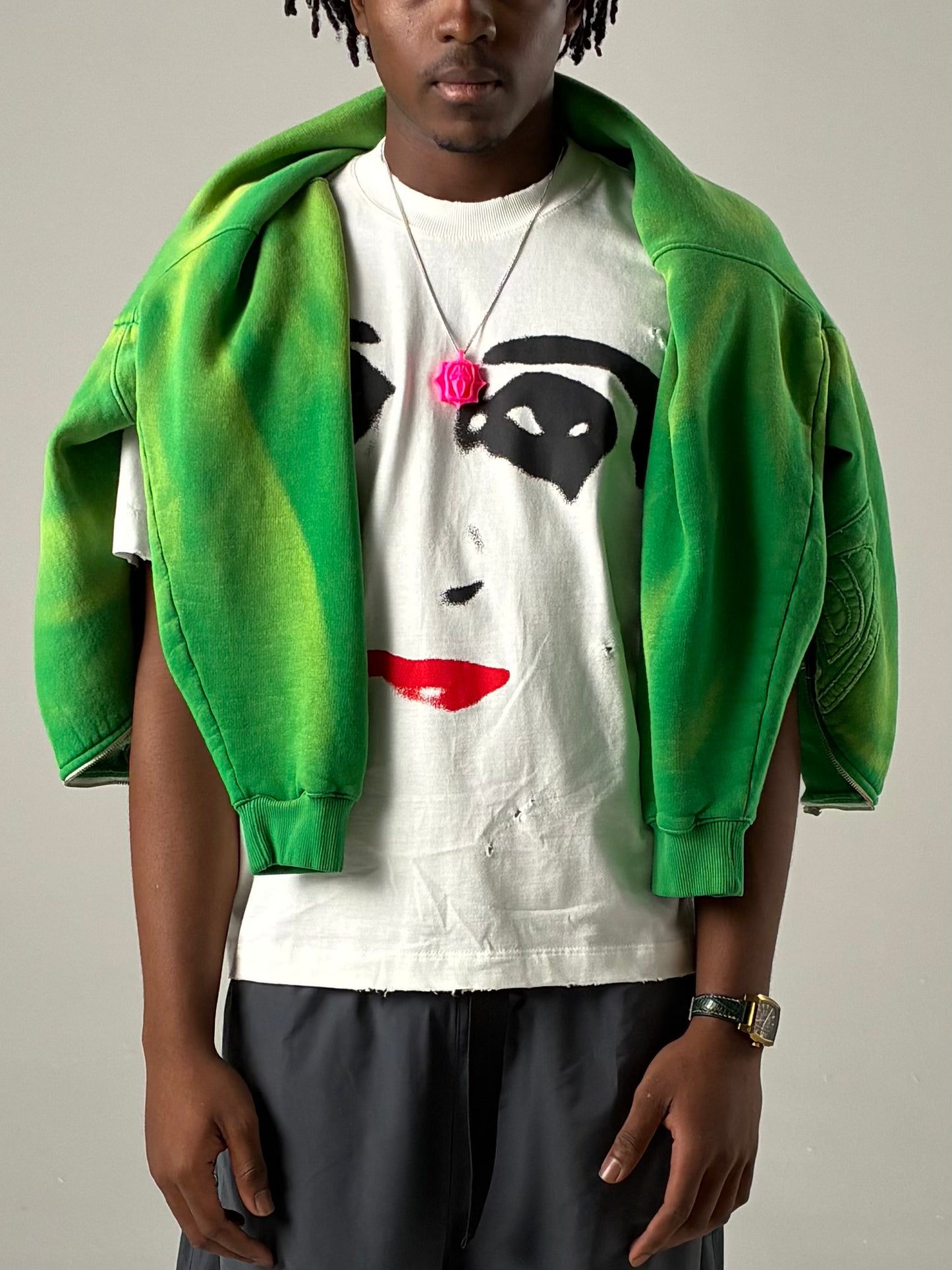 CAMISETA FACE (OFF-WHITE)