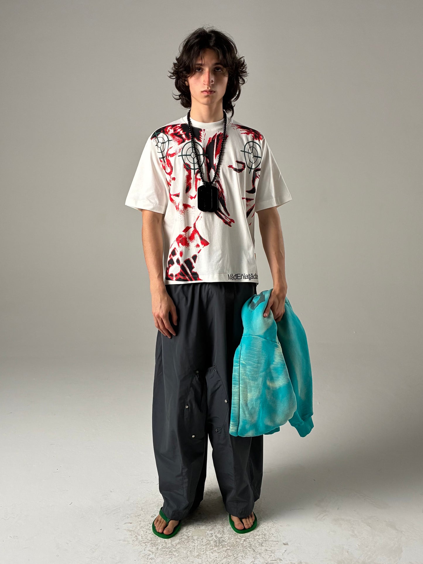 CAMISETA ALVO (OFF-WHITE)